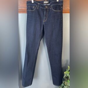 L.L. Bean Signature Women's Dark Blue Straight Leg Jeans Size 10